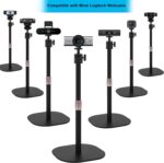 AceTaken Heavy-Duty Webcam Stand, Tabletop Webcam Tripod Holder Compatible with Logitech MX Brio 4K,Brio pro X 4K,Brio 501,C920x,C922x,C930,C925-E,C615 Webcams - Image 5