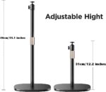 AceTaken Heavy-Duty Webcam Stand, Tabletop Webcam Tripod Holder Compatible with Logitech MX Brio 4K,Brio pro X 4K,Brio 501,C920x,C922x,C930,C925-E,C615 Webcams - Image 7