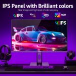 27 inch 4K Gaming Monitor 120Hz, PC Computer Monitors UHD 3840 x 2160p, IPS Screen for Home & Office, Support HDMI 2.0 (4K@60Hz), DP 1.4 - Image 4