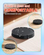 DR DAPPER Mop Pads Compatible with iRobot Roomba Combo Essential Y0140 / Y0110 / Q011 / Q012 / Q052 Robot Vacuum & Mop, 6 Pack Absorbent Microfiber Pad for Robot Vacuum Replacement Parts - Image 8