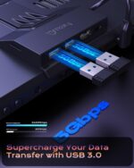 Steam Deck Dock for Steam Deck/OLED, Portable Stand Design USB C Hub with TF Card Slot, HDMI 2.0 4K@60Hz Display, 2*USB-A 3.0, USB-C PD 100W Max, Stream Deck Stand Base Accessories - Image 5