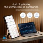 ASUS ZenScreen 16” Portable USB Monitor (MB169CK) - Full HD, IPS, Dual USB-C, Mini-HDMI, Eye Care, Flicker Free, Blue Light Filter, Anti-Glare Surface, 360° Kickstand, 3 yr Warranty - Image 4