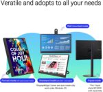 ASUS ZenScreen 16” Portable USB Monitor (MB169CK) - Full HD, IPS, Dual USB-C, Mini-HDMI, Eye Care, Flicker Free, Blue Light Filter, Anti-Glare Surface, 360° Kickstand, 3 yr Warranty - Image 7