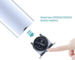 New Replacement HP02 HP03 Remote Control for Dyson HP02 HP03 Pure +Cool Link Air Purifier Tower Fan (Color: Silver) - Image 6