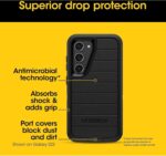 OtterBox Samsung Galaxy S24 (Only) - Defender Series Case - Lichen The Trek (Green) - Case Only - Rugged & Durable - with Port Protection - Microbial Defense Protection - Non-Retail Packaging - Image 5