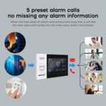 10-Piece Kits Home Security Alarm System with Real-Time Alerts,WiFi+GSM/4G Smart Life and Tuya APP Control,Compatible with Alexa/Google & Easy Installation for 24/7 Protection - Image 5