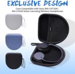 LTGEM Case Compatible with Sony WH-CH720N / WH-CH520 Noise Canceling Wireless Headphones Over The Ear Headset, Black - Image 5