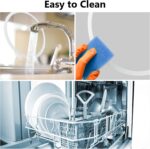 Pressure Pot Sealing Ring for 8 Qt, Replacement Insta Pots Accessories Set of 8, Food-Grade Silicone Gasket Seal Rings, Power Cooker Clear Seals - Image 5