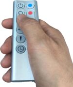 Replacement Remote Control Compatible for Dyson HP02 HP03 Pure Hot + Cool Air Purifier Heater Heat/Cool Fan (Silver) - Image 6