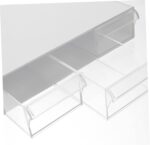 Uonlytech Desk Organizer with Stackable Drawers Plastic Desktop Storage Box for Office Supplies Easy to Clean Space Saving Design Neat Classification for Tidy Workspaces - Image 9