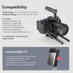 SmallRig Aluminum Power Bank Holder, Powerbank Mount Clamp Compatible with Width Range: 53 mm–84 mm (2.1–3.3 inches) and Thickness Range: 0 mm–18 mm (0–0.7 inch) Power Banks - BUB2336 - Image 5