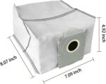 Dust Bags Replacement for Ecovacs Deebot X8 Pro Omni T50 Pro T50 Max Pro Omni for Yeedi S14 Plus Robot Vacuum, 6 Pcs - Image 7