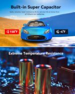 REDTIGER Dashcams 4K Car Camera Front UHD 2160P with Wi-Fi GPS 3.16" LCD Screen Dash Camera for Cars with Night Vision,170° Wide Angle Dashboard Cam Recorder G-Sensor Parking Monitor - Image 4