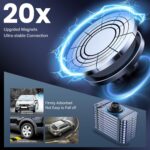 Magnetic Car Phone Holder-Compatible with BMW X1 X2 2016-2019 Accessories 6.5-inch Screen Fixed Clip,360°Rotation Magnetic Phones Stand Compatible with MagSafe - Image 8
