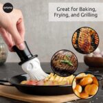 OTOTO Skully Basting Brush - Food Basting Brush for Cooking, Halloween Gifts, Gothic Kitchen Brush, Spooky Gifts, Skull Kitchen Accessories - Image 6