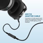 Replacement Arctis Adapter 3.5mm Audio Cable Compatible with SteelSeries Arctis 3 Arctis 5 Arctis 7 Arctis Pro Gaming Headsets 4.9FT/1.5m - Image 5