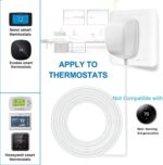 24 Volt Power Adapter/Transformer,C-Wire Adapter Thermostat，Compatible with All Versions of Ring Doorbell and Thermostat for Ecobee,Sensi and Honeywell(25Ft Cable) - Image 3