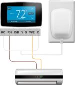 24 Volt Power Adapter/Transformer,C-Wire Adapter Thermostat，Compatible with All Versions of Ring Doorbell and Thermostat for Ecobee,Sensi and Honeywell(25Ft Cable) - Image 7
