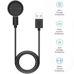 2 Pack for Amazfit Bip 6 Charger, Charging Dock&Cable Compatible with Amazfit Bip 6 Smart Watch Charger Cable - Image 3