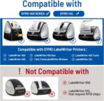 L LIKED 7500 Count Square Label 1" x 1" for QR Codes, Multipurpose Labels, Compatible with Zebra & DYMO 4XL 30332 (10 Rolls) - Image 8
