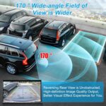 Backup Camera Compatible with Ford Edge 2011 2012 2013 2014 2015 Lincoln MKX 2011 2012 2013 170° Wide Angle Rear View Parking Assist Camera Edge Accessories BT4Z-19G490-B FL1T-19G490-AC - Image 4