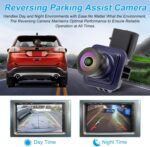 Backup Camera Compatible with Ford Edge 2011 2012 2013 2014 2015 Lincoln MKX 2011 2012 2013 170° Wide Angle Rear View Parking Assist Camera Edge Accessories BT4Z-19G490-B FL1T-19G490-AC - Image 5