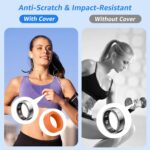 12 Pack Cover Compatible with Oura Ring 4/Gen3/Samsung Galaxy Ring/UltraHuman/RingConn Gen 2 Air/2/1, Silicone Anti-Slip Wave Texture Anti-Scratch Protector Case for Working Out Gym - Image 6