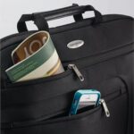 Samsonite® 15.4" Single Gusset Computer Case, Black/Gray - Image 4
