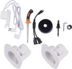 in Wall Cable Management Kit Cord Concealer & Power Kit for TV & Soundbar Powers Devices & Hides All Cables Includes Hole Saw Drill Attachment - Image 7