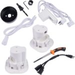 in Wall Cable Management Kit Cord Concealer & Power Kit for TV & Soundbar Powers Devices & Hides All Cables Includes Hole Saw Drill Attachment - Image 8