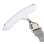Portable Stainless Steel Digital Luggage Scale Capacity Accuracy LCD Display Easy Tare Function Lightweight and Durable for Travel Use - Image 3