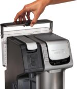 Hamilton Beach FlexBrew Trio 2-Way Coffee Maker, Compatible with K-Cup Pods or Grounds, Combo, Single Serve & Espresso Machine with 19 Bar Pump, 56 oz. Removable Reservoir, Black - Image 6
