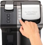 Hamilton Beach FlexBrew Trio 2-Way Coffee Maker, Compatible with K-Cup Pods or Grounds, Combo, Single Serve & Espresso Machine with 19 Bar Pump, 56 oz. Removable Reservoir, Black - Image 8