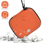 Satellite Communicator Case Compatible with Garmin InReach Mini 2/010-01879-00 InReach Mini for Camping & Hiking (Orange+Black Zipper) - Image 5