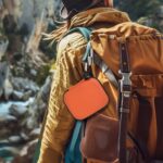 Satellite Communicator Case Compatible with Garmin InReach Mini 2/010-01879-00 InReach Mini for Camping & Hiking (Orange+Black Zipper) - Image 8