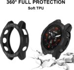 6 Pack Case Compatible for Garmin Epix Pro, Scratch-Resistance TPU Military Protection Rugged Cover Bumper (Garmin Epix Pro 47mm) - Image 4