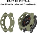 6 Pack Case Compatible for Garmin Epix Pro, Scratch-Resistance TPU Military Protection Rugged Cover Bumper (Garmin Epix Pro 47mm) - Image 5