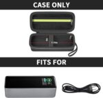 casmilee Case for Anker Prime Power Bank 27,650mAh 250W & 737 24000mAh – 3-Port Fast Charging Storage Holder – Portable Laptop/Car Charger Carry Box (Box Only) - Image 3