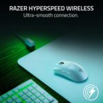 Razer Viper V3 Pro Wireless Esports Gaming Mouse: Symmetrical - 55g Lightweight - 8K Polling - 35K DPI Optical Sensor - Gen3 Optical Switches - 8 Programmable Buttons - 95 Hr Battery - White - Image 7