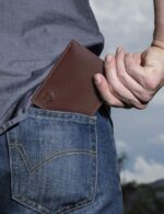Timberland Men's Leather Wallet With Attached Flip Pocket, Brown (Sportz), One Size - Image 5