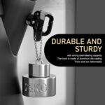 Hanging Pothook Accessories for Scooter, Easy Install Motorcycle Hanger Hook, Helmet Luggage Bag Hook Holder, Hanger Gadget for Electric Scooter Bicycles Moped (Black) - Image 7