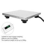 200kg / 0.05g Luggage Scales Stainless Steel Double Range Express Baggage Weighing Electronic Scale - Image 8