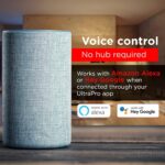UltraPro Smart Plug WiFi Outlet, Smart Home, Smart Switch, Dual Smart Outlet, Works with Alexa, Echo & Google Home, No Hub Required, App Controlled, ETL Certified, Alexa Plug, 2 Pack, 51403 - Image 3