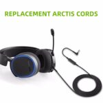 Saipomor Replacement 3.5mm Male to Female Audio Adapter Cable – Compatible with SteelSeries Arctis 3/5/7, Arctis Pro + GameDAC, Arctis Pro Wireless Headsets - Image 7