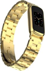 Metal Watchband Compatible with Fitbit inspire 3 Stainless Steel Wrist Strap Bracelet Replacement for inspire3 Smartwatch Accessory for Women Men - Image 3
