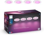 Philips Hue White and Color Ambiance Smart LED Downlights (4 Pack) White and Color Ambiance Smart LED Downlight (1 Pack) - Image 4