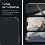Spigen Tempered Glass Screen Protector designed for iPhone 14 Plus/iPhone 13 Pro Max [2 Pack] - Image 4