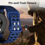 ISABAKE Watch Band for Garmin Vivoactive 4/Forerunner 265/Forerunner 255/Venu 3/Venu 2, 22mm Quick Release Silicone Replacement Band - Image 5