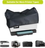 Universal Printer Dust Cover - Wireless HP, Epson & Canon - Waterproof Black 600D Case Protector - 20x16x12 Inch - Image 5