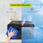 Universal Printer Dust Cover - Wireless HP, Epson & Canon - Waterproof Black 600D Case Protector - 20x16x12 Inch - Image 7